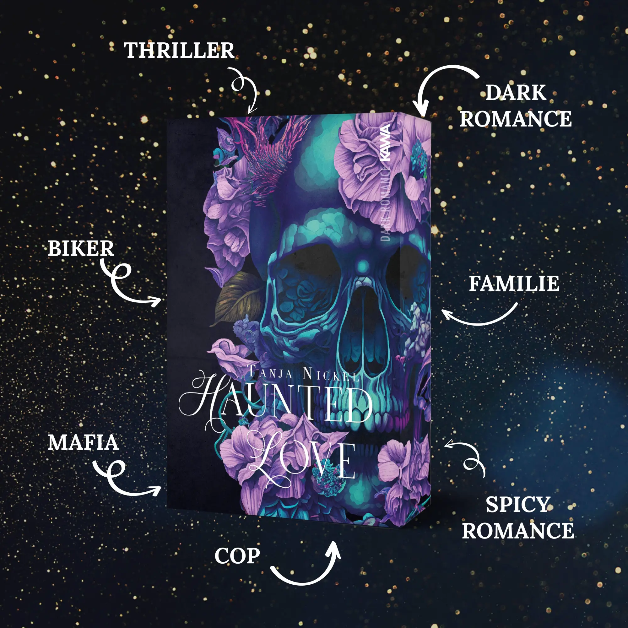 Bild: 9783986602130 | Haunted Love | Mit wunderschönem Farbschnitt | Tanja Nickel | Buch