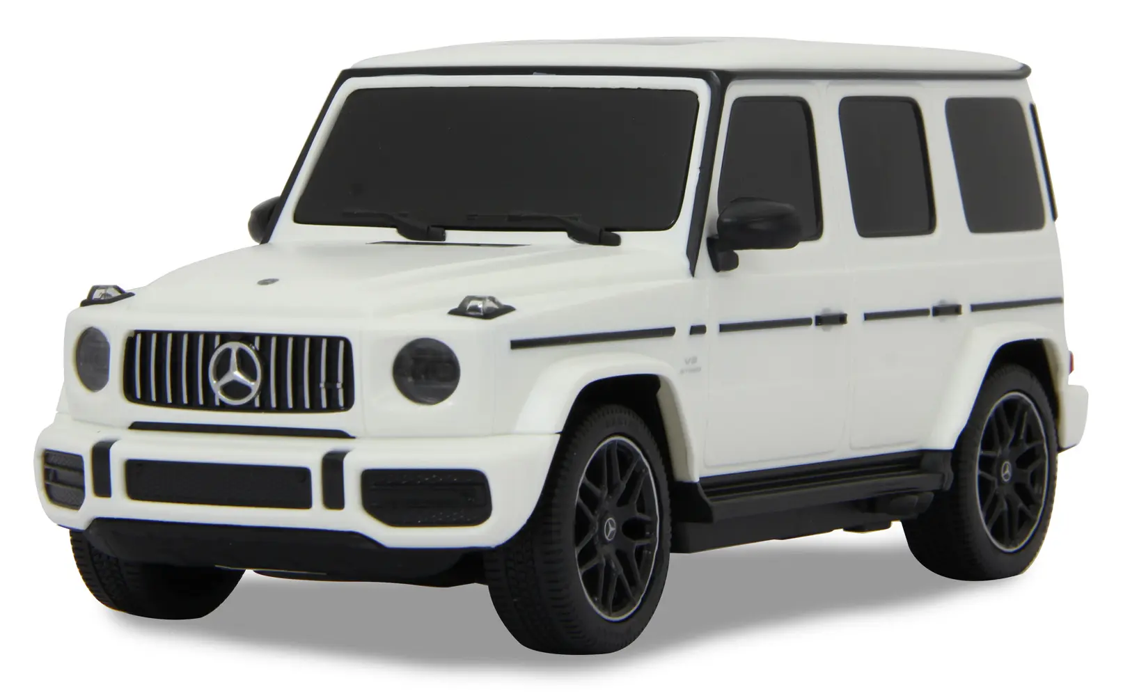 Bild: 4042774452230 | Jamara Mercedes-Benz AMG G63 1:24 weiß 40MHz | In Karton | 405192
