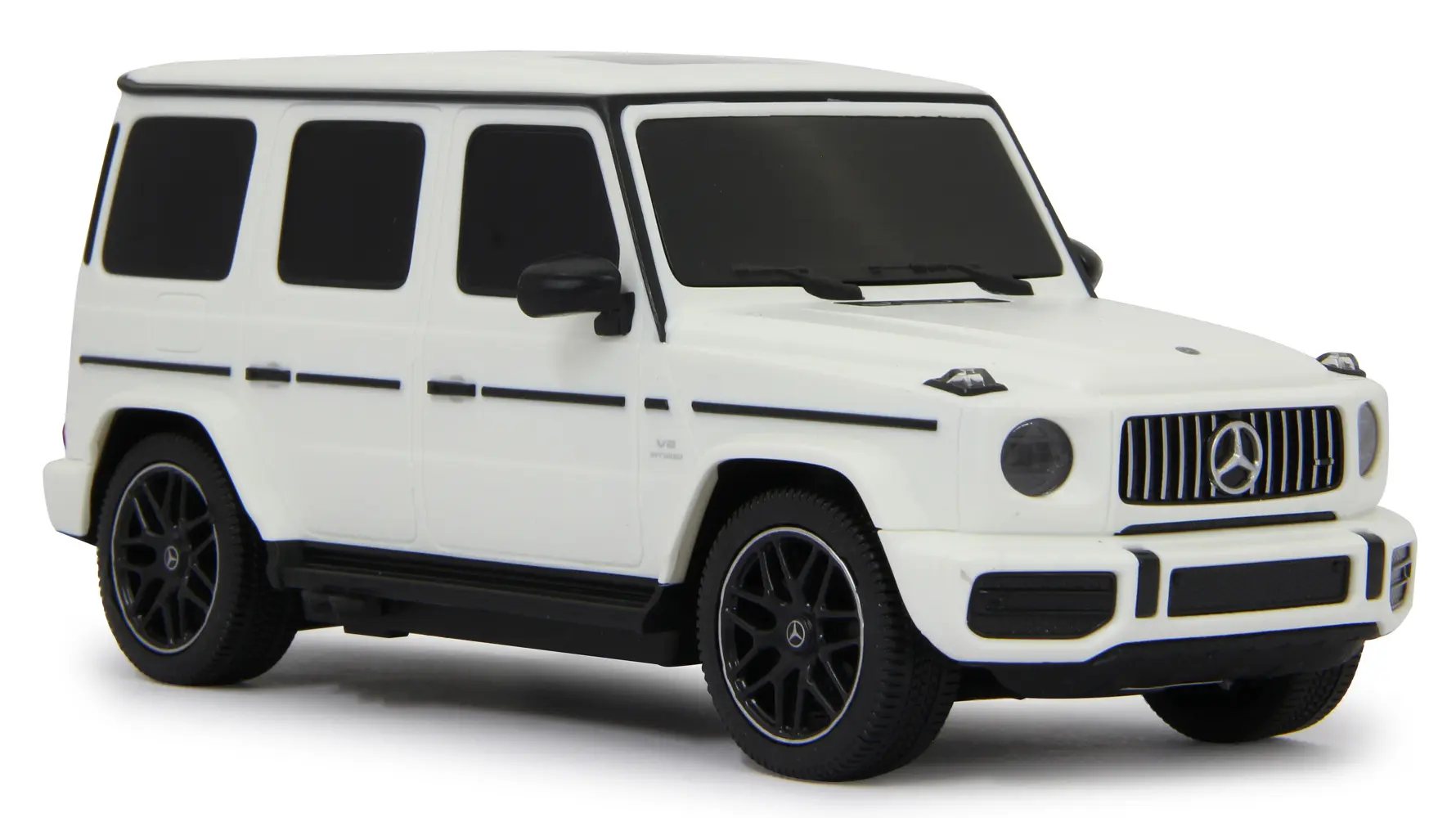 Bild: 4042774452230 | Jamara Mercedes-Benz AMG G63 1:24 weiß 40MHz | In Karton | 405192
