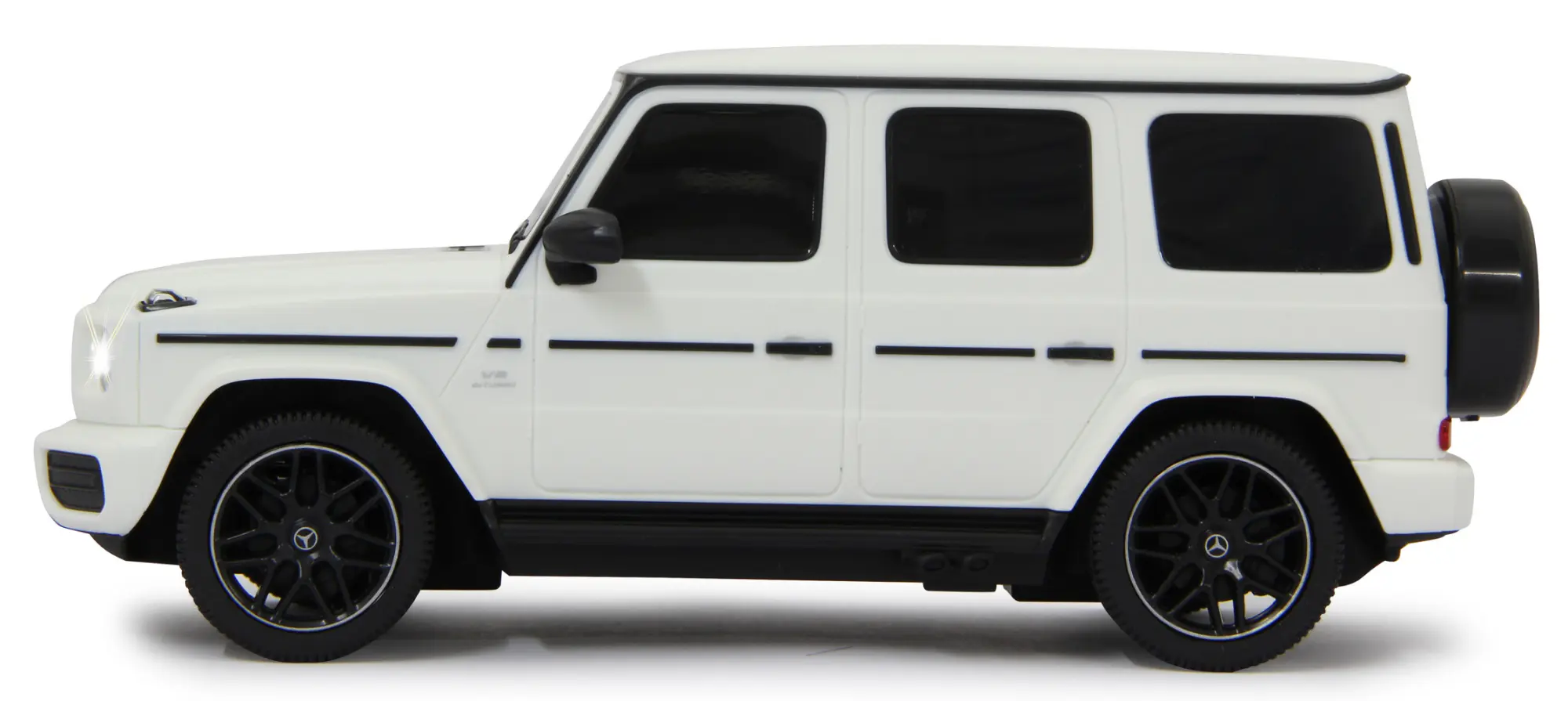 Bild: 4042774452230 | Jamara Mercedes-Benz AMG G63 1:24 weiß 40MHz | In Karton | 405192