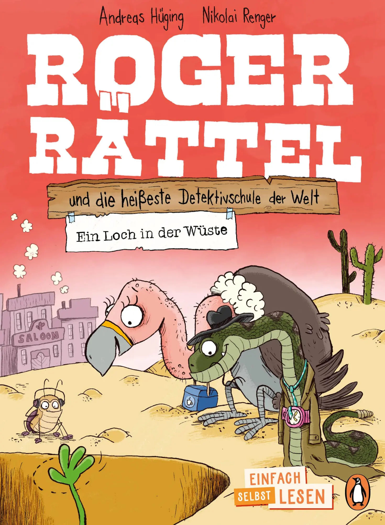 Cover: 9783328302230 | Roger Rättel und die heißeste Detektivschule der Welt - Ein Loch in...