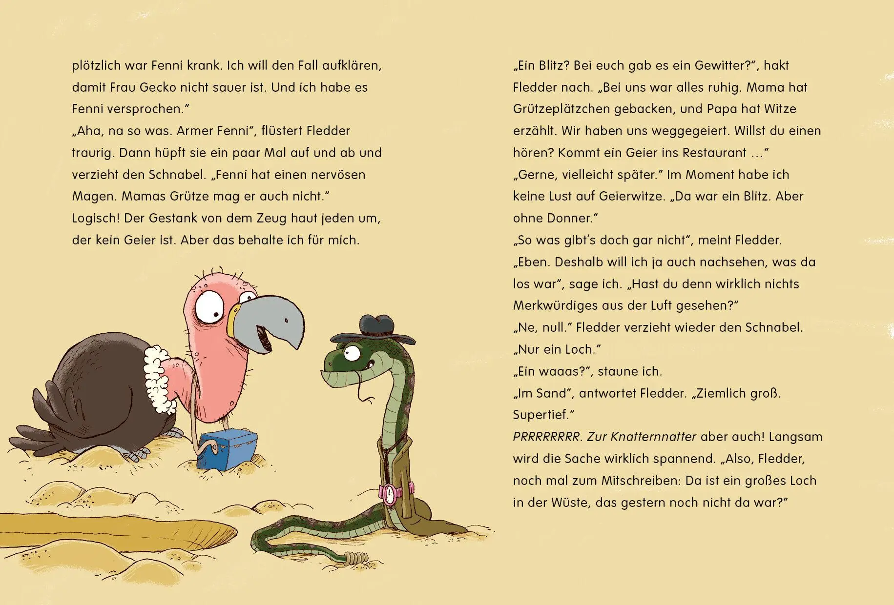 Bild: 9783328302230 | Roger Rättel und die heißeste Detektivschule der Welt - Ein Loch in...