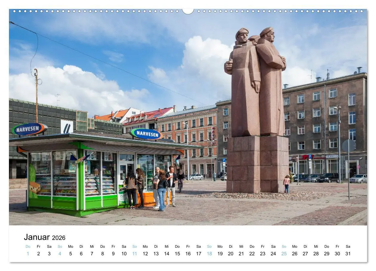 Bild: 9783457862230 | Riga - Metropole des Baltikums (hochwertiger Premium Wandkalender...