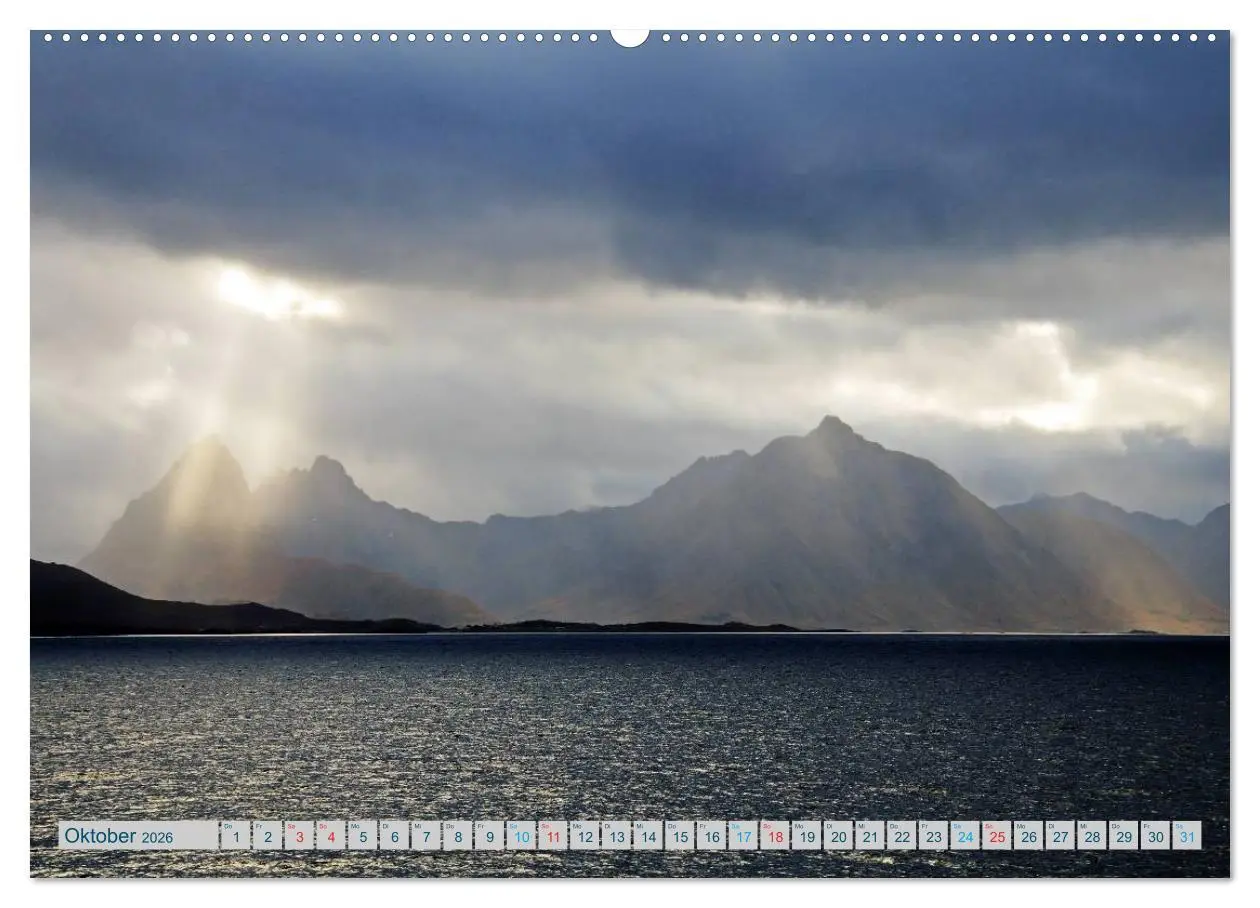 Bild: 9783516192230 | Norwegen - Hurtigruten (Wandkalender 2026 DIN A2 quer), CALVENDO...