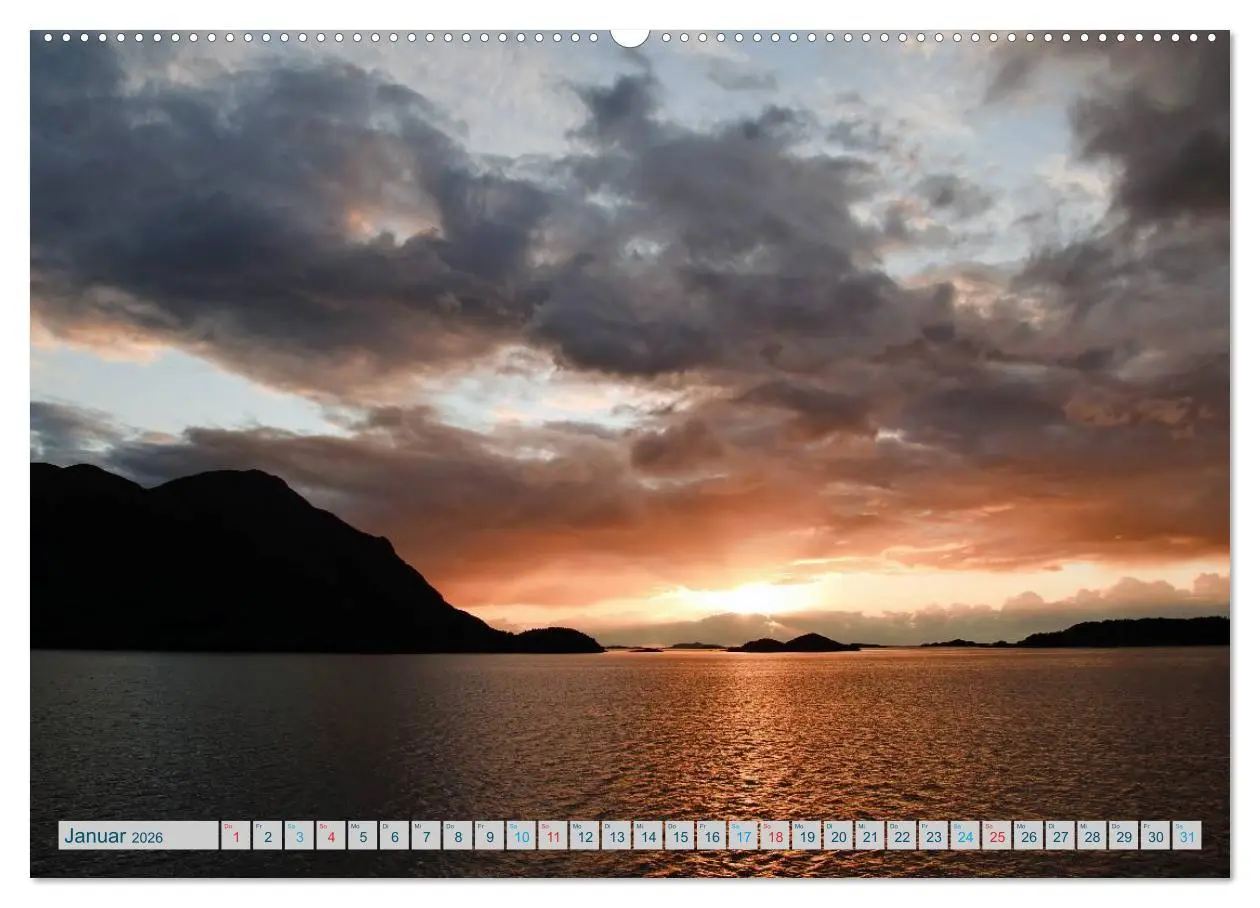 Bild: 9783516192230 | Norwegen - Hurtigruten (Wandkalender 2026 DIN A2 quer), CALVENDO...