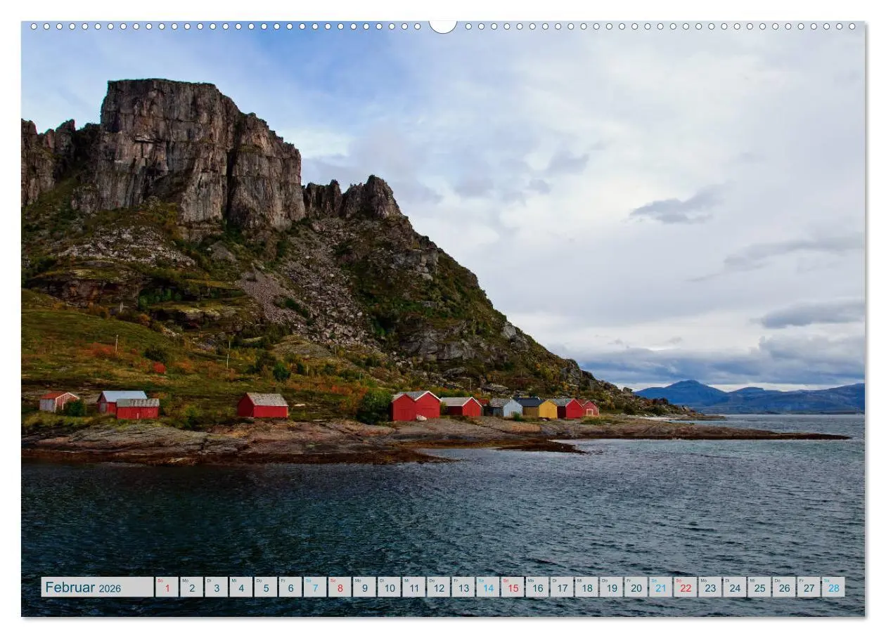 Bild: 9783516192230 | Norwegen - Hurtigruten (Wandkalender 2026 DIN A2 quer), CALVENDO...