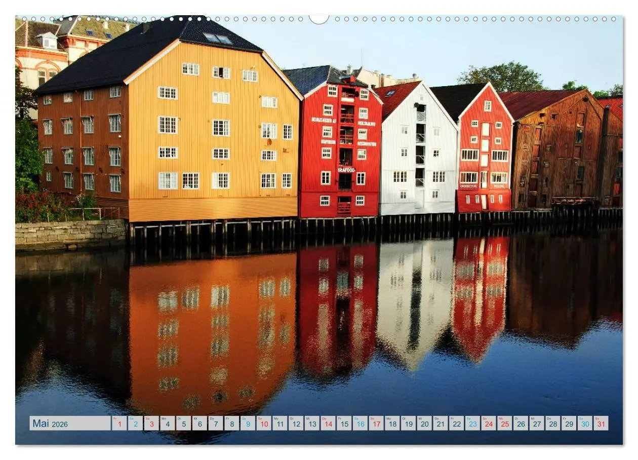 Bild: 9783516192230 | Norwegen - Hurtigruten (Wandkalender 2026 DIN A2 quer), CALVENDO...