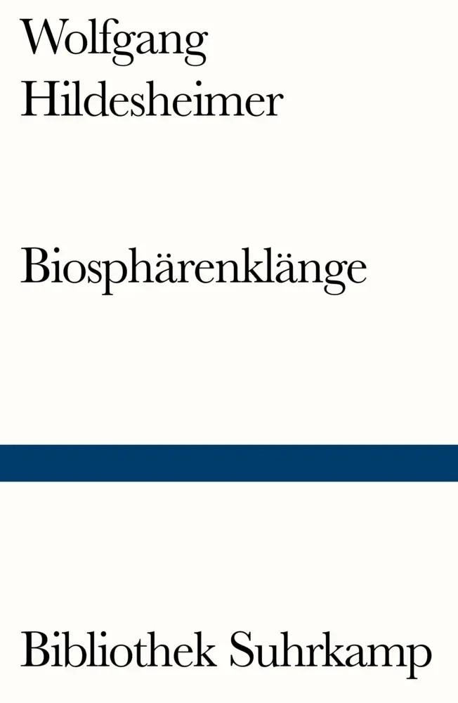 Cover: 9783518242230 | Biosphärenklänge | Ein Hörspiel | Wolfgang Hildesheimer | Taschenbuch