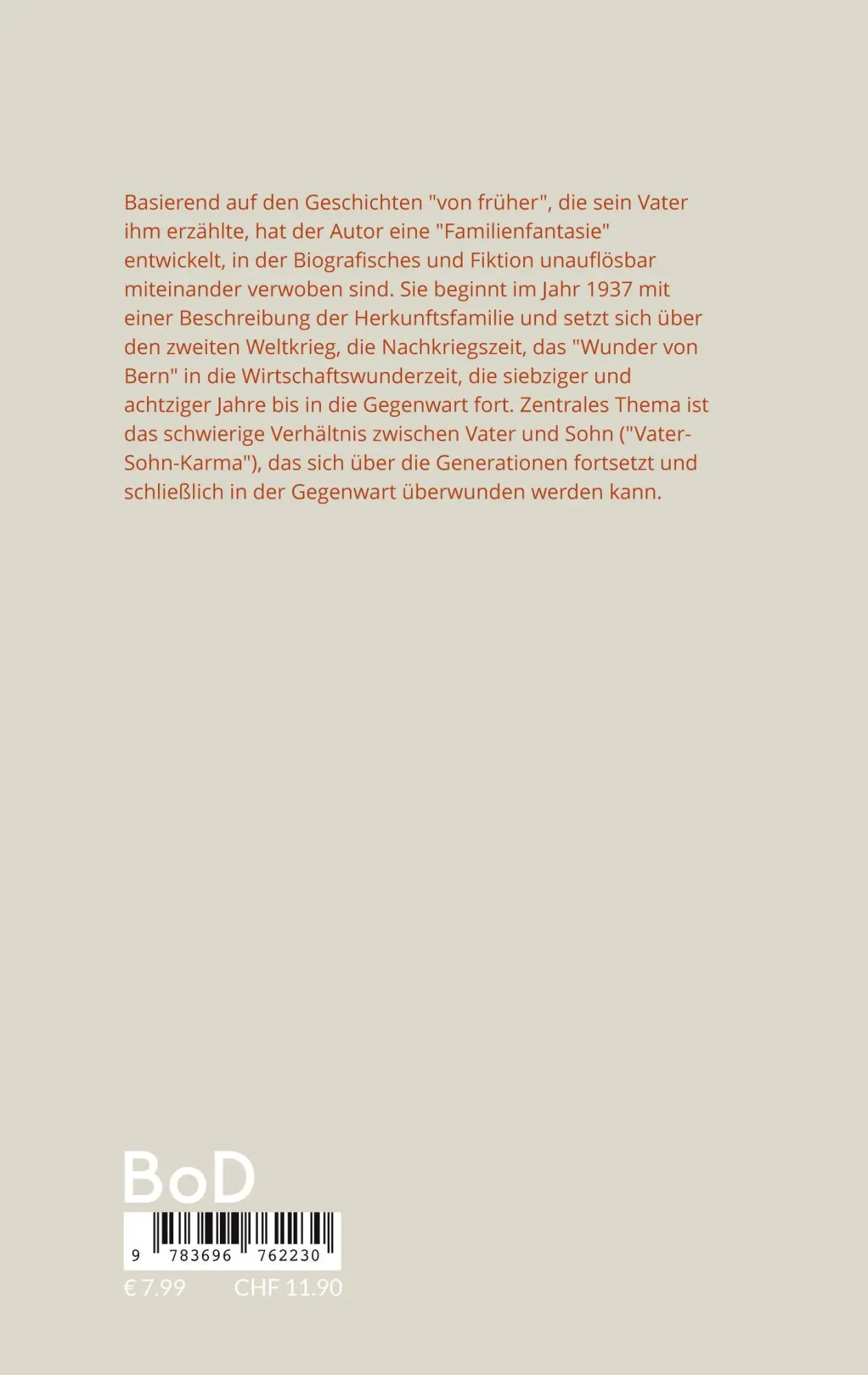 Rückseite: 9783696762230 | Die Geschichten meines Vaters | Eine Familienfantasie | Koechinger