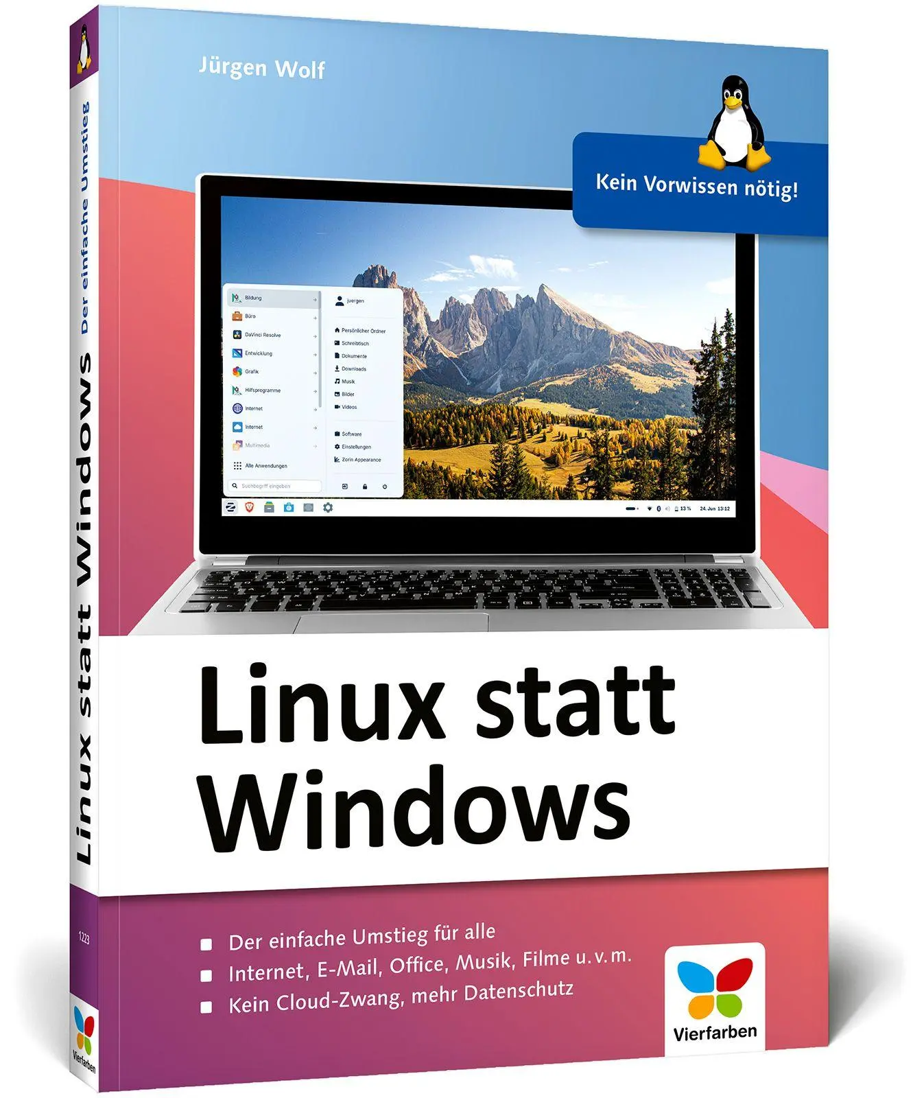 Cover: 9783842112230 | Linux statt Windows | Der einfache Umstieg für alle | Jürgen Wolf