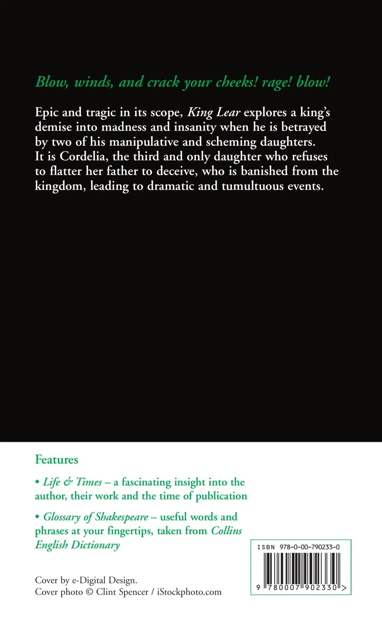 Rückseite: 9780007902330 | King Lear | Collins Gcse (u. a.) | Taschenbuch | 178 S. | Englisch