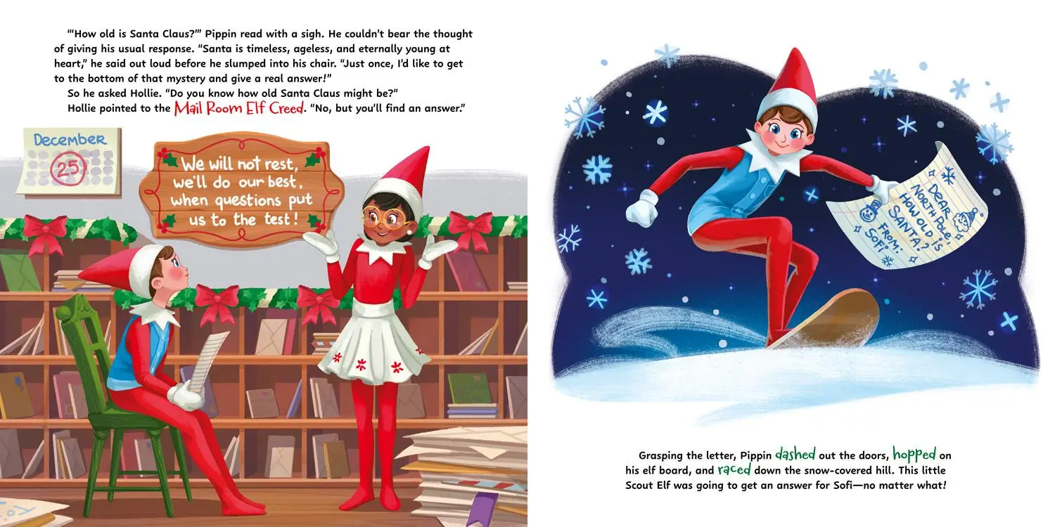 Bild: 9780008682330 | The Elf on the Shelf: How Old is Santa Claus? | The Elf On The Shelf