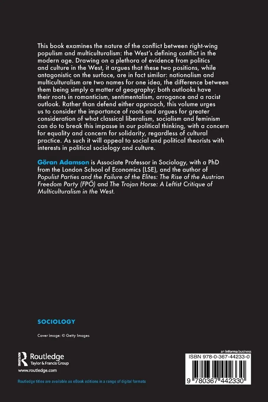 Rückseite: 9780367442330 | Masochistic Nationalism | Göran Adamson | Taschenbuch | Englisch