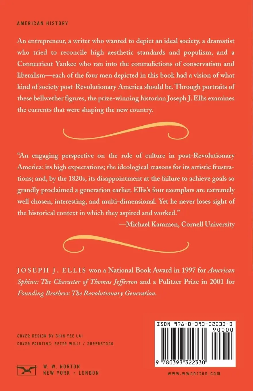 Rückseite: 9780393322330 | After the Revolution | Profiles of Early American Culture | Ellis