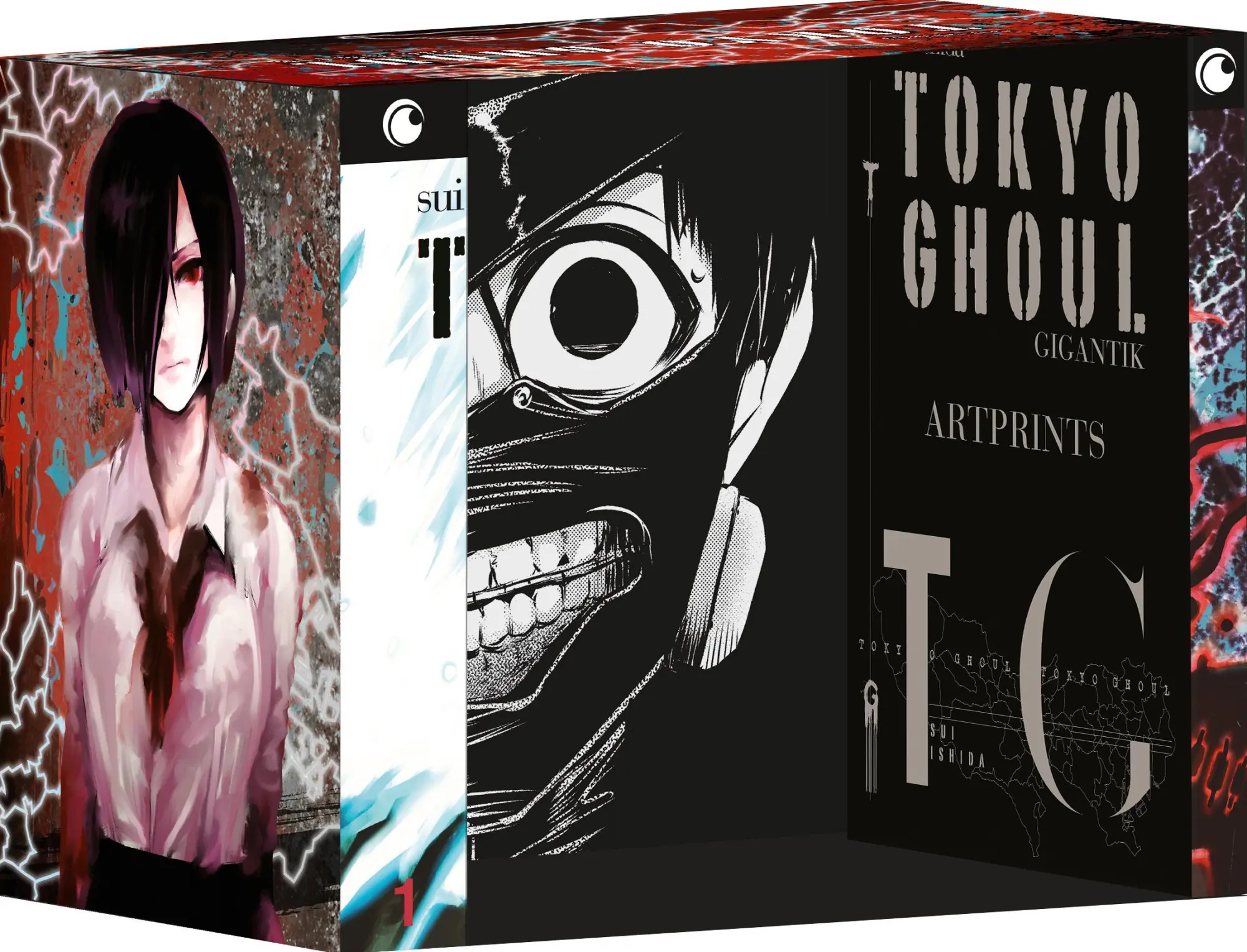 Cover: 9782832472330 | Tokyo Ghoul GIGANTIK - Band 1 mit Sammelschuber | Sui Ishida | Buch