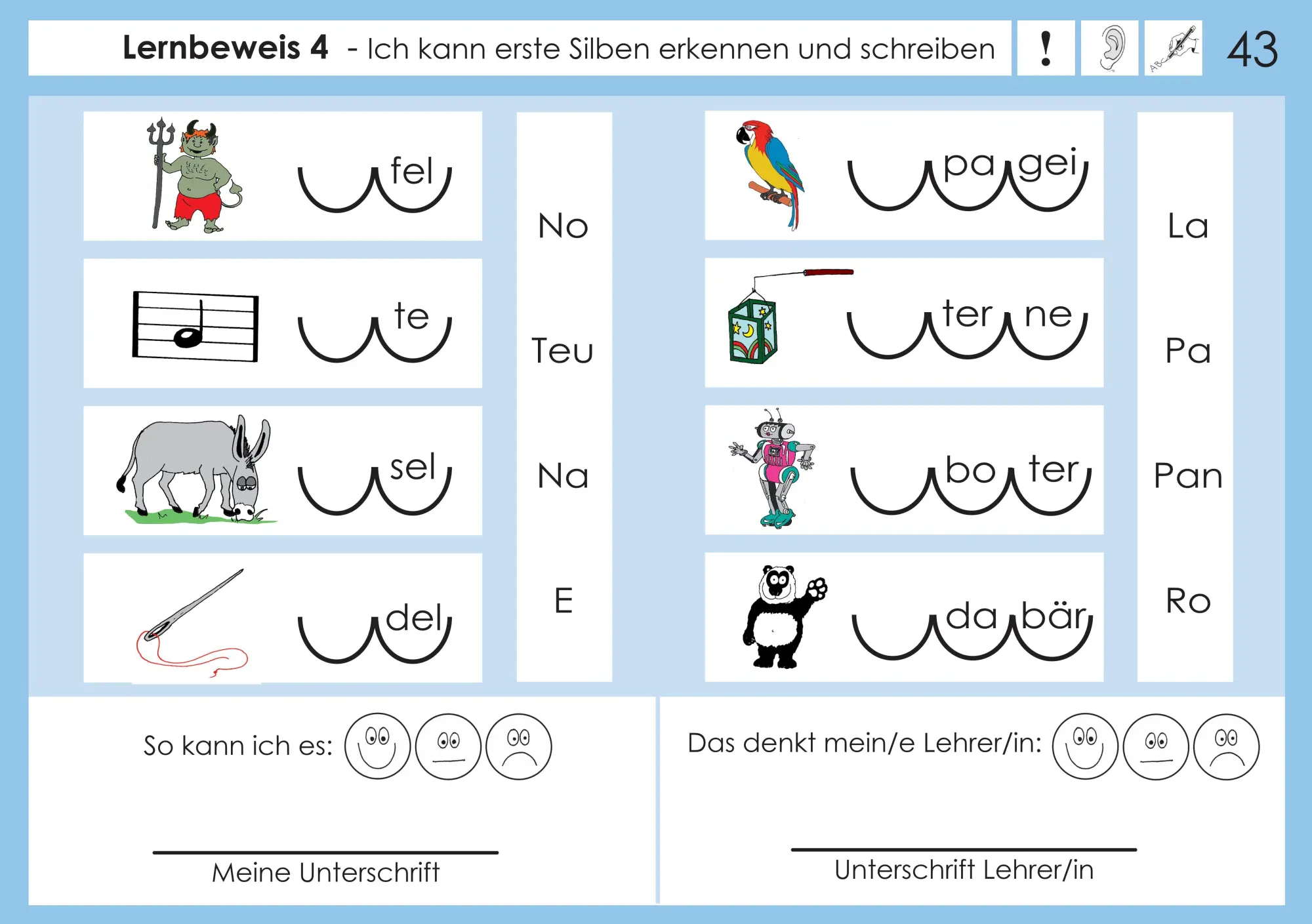 Bild: 9783039762330 | Mein Silbenheft | Annette Richter-Göckeritz | Broschüre | 60 S. | 2013