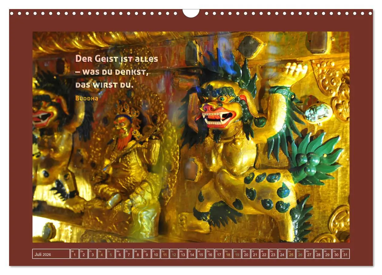 Bild: 9783457302330 | Tibet - Tibet - Tibet 2026 (Wandkalender 2026 DIN A3 quer),...