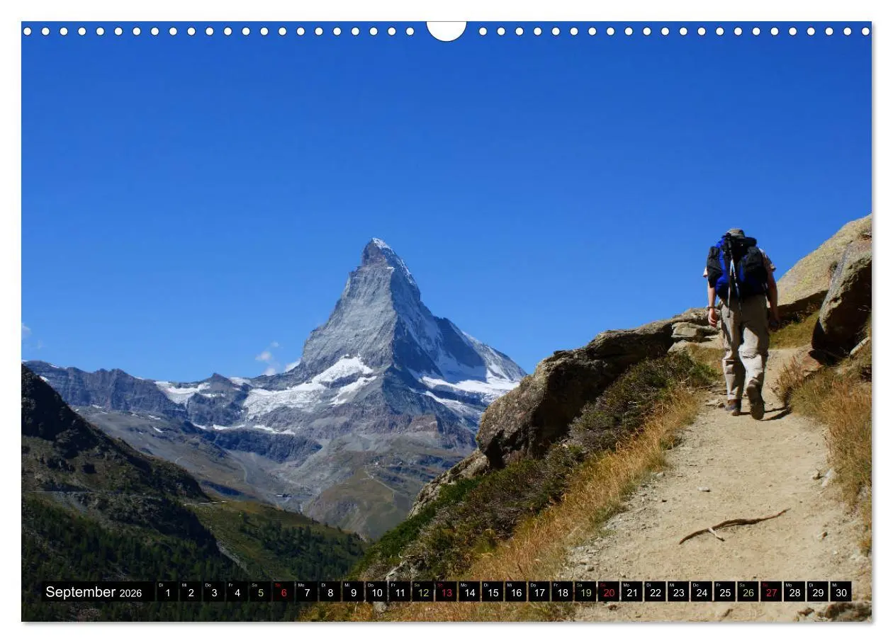 Bild: 9783457782330 | Und ewig lockt das Matterhorn (Wandkalender 2026 DIN A3 quer),...