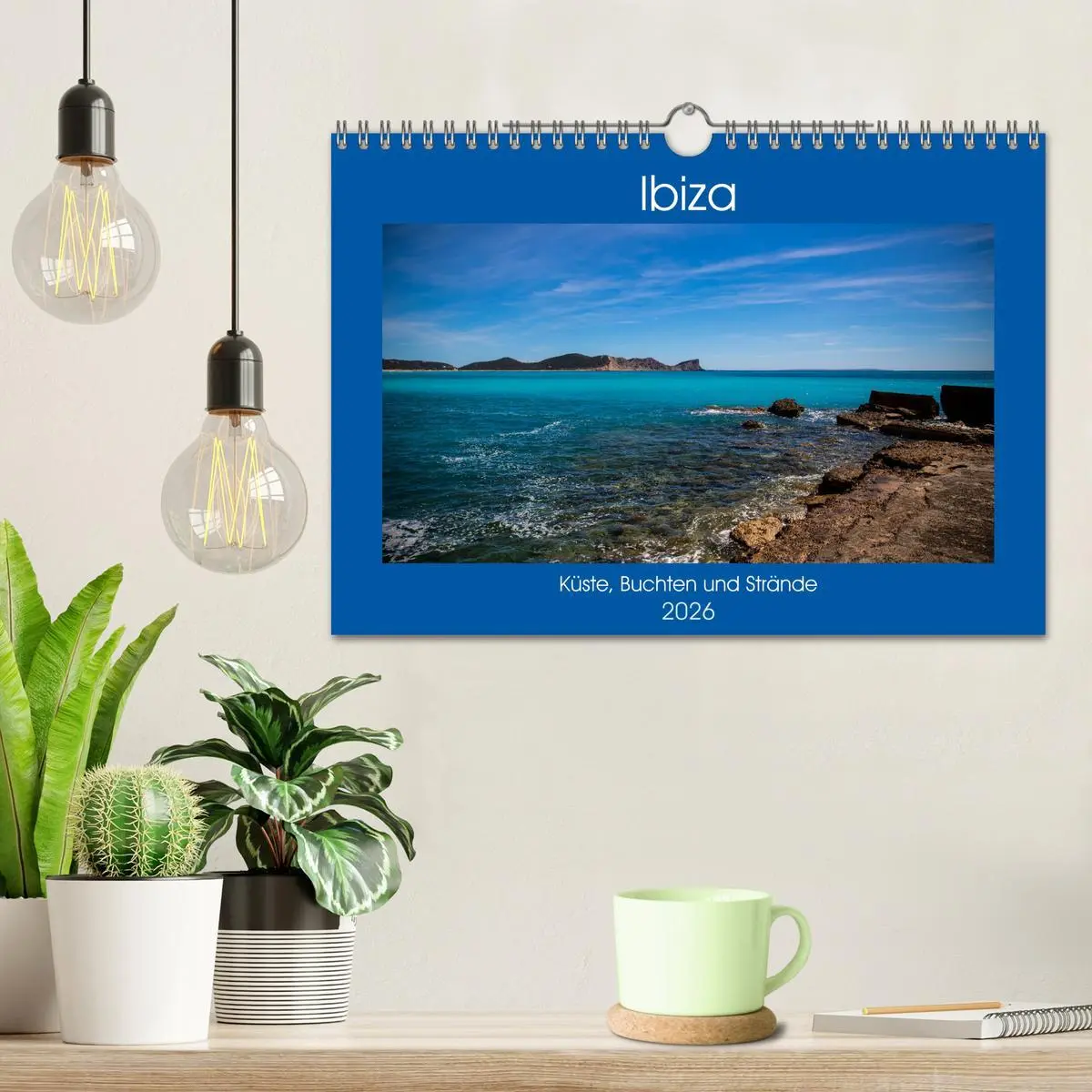 Bild: 9783457922330 | Ibiza Küste, Buchten und Strände (Wandkalender 2026 DIN A4 quer),...