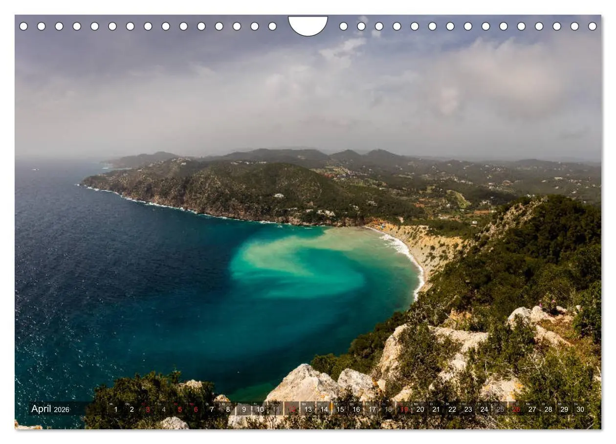 Bild: 9783457922330 | Ibiza Küste, Buchten und Strände (Wandkalender 2026 DIN A4 quer),...
