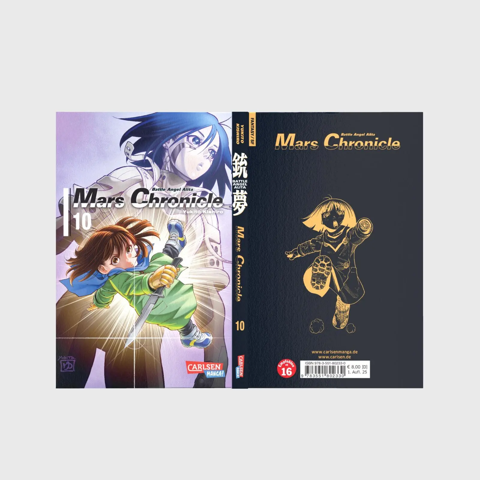 Bild: 9783551802330 | Battle Angel Alita - Mars Chronicle 10 | Yukito Kishiro | Taschenbuch