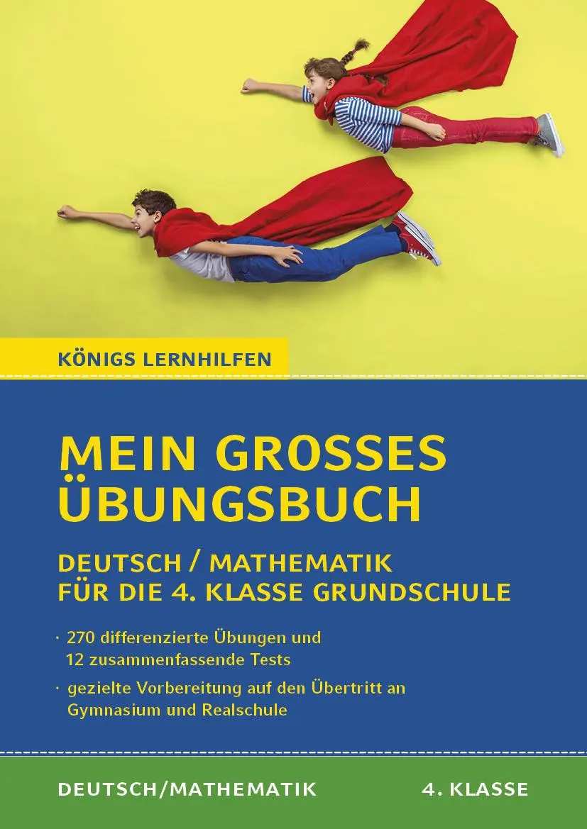 Cover: 9783804412330 | Mein großes Übungsbuch Deutsch &amp; Mathematik für die 4. Klasse...