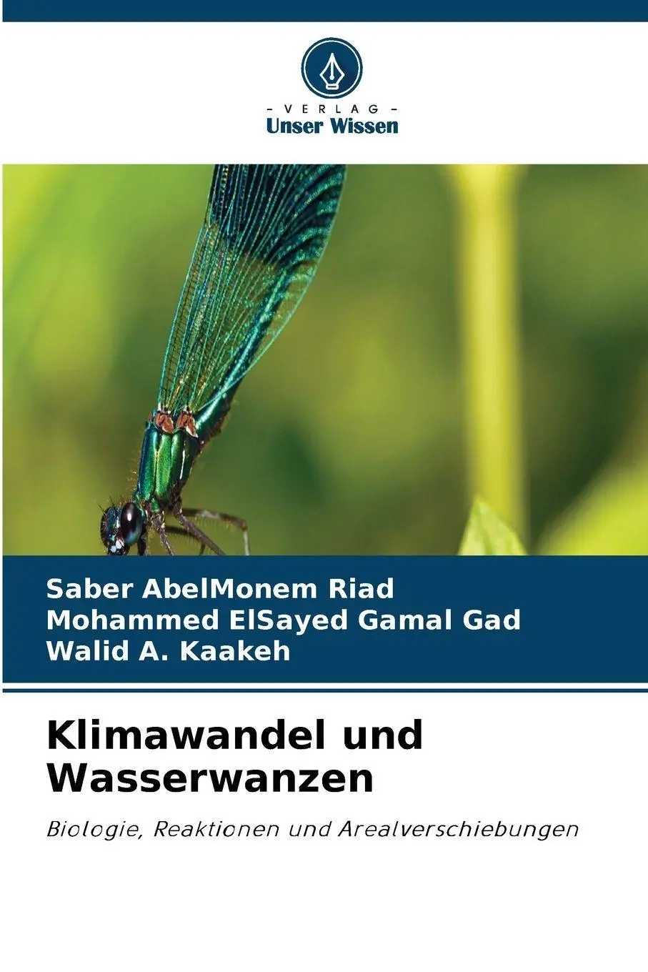 Cover: 9786630012330 | Klimawandel und Wasserwanzen | Saber AbelMonem Riad (u. a.) | Buch