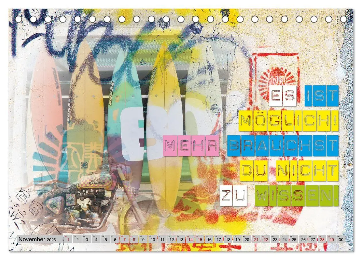 Bild: 9783457532430 | Optimisten leben länger (Tischkalender 2026 DIN A5 quer), CALVENDO...