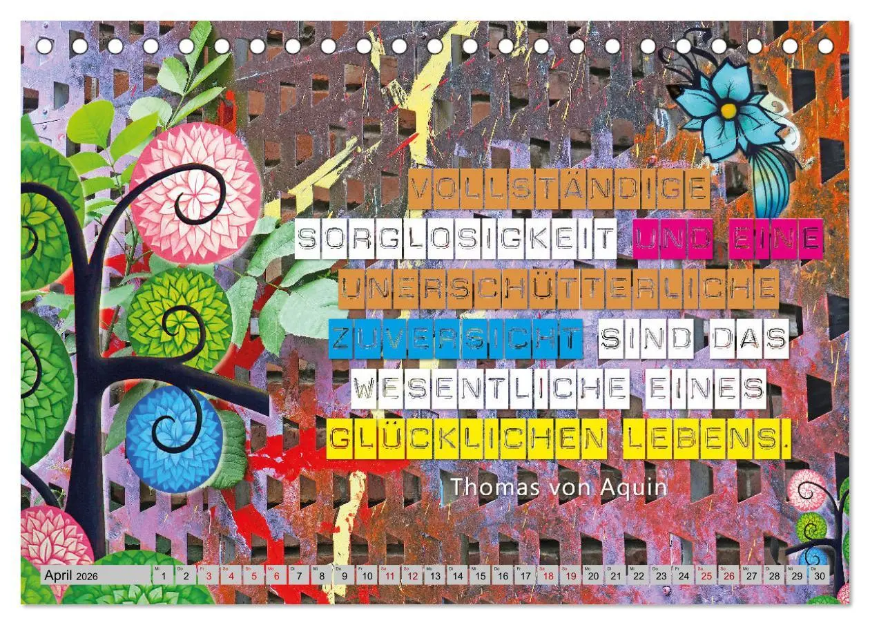 Bild: 9783457532430 | Optimisten leben länger (Tischkalender 2026 DIN A5 quer), CALVENDO...