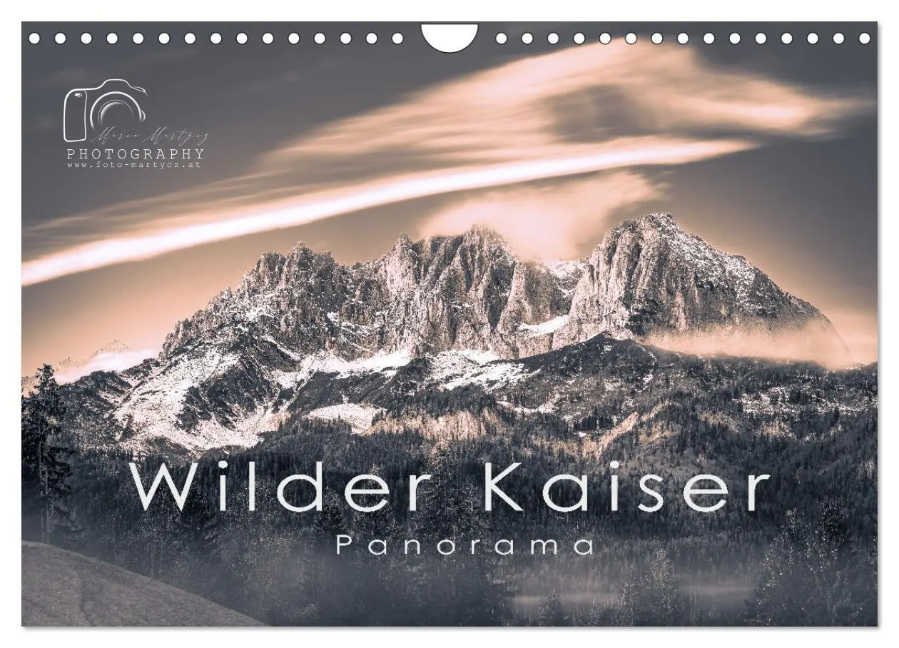 Cover: 9783457602430 | Wilder Kaiser Panorama 2026 (Wandkalender 2026 DIN A4 quer),...