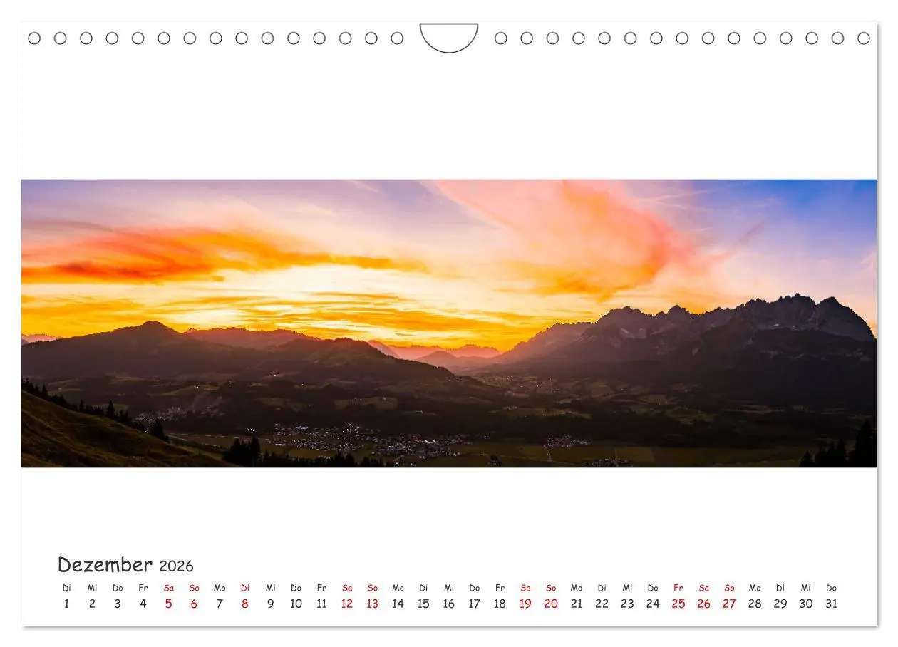 Bild: 9783457602430 | Wilder Kaiser Panorama 2026 (Wandkalender 2026 DIN A4 quer),...