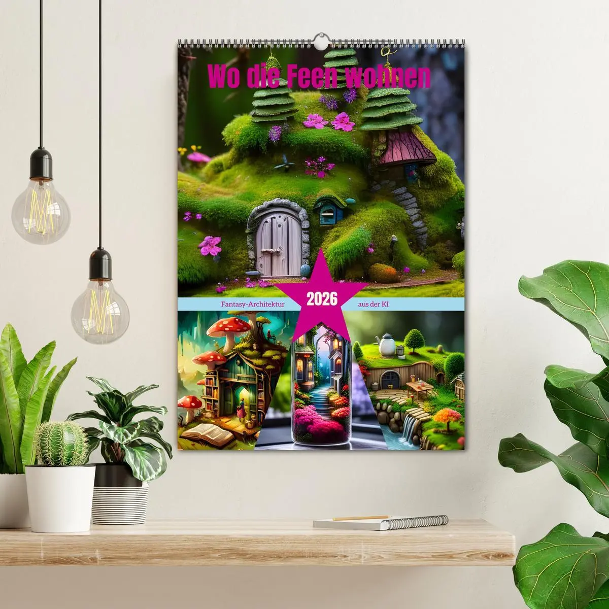 Bild: 9783516312430 | Wo die Feen wohnen (Wandkalender 2026 DIN A2 hoch), CALVENDO...