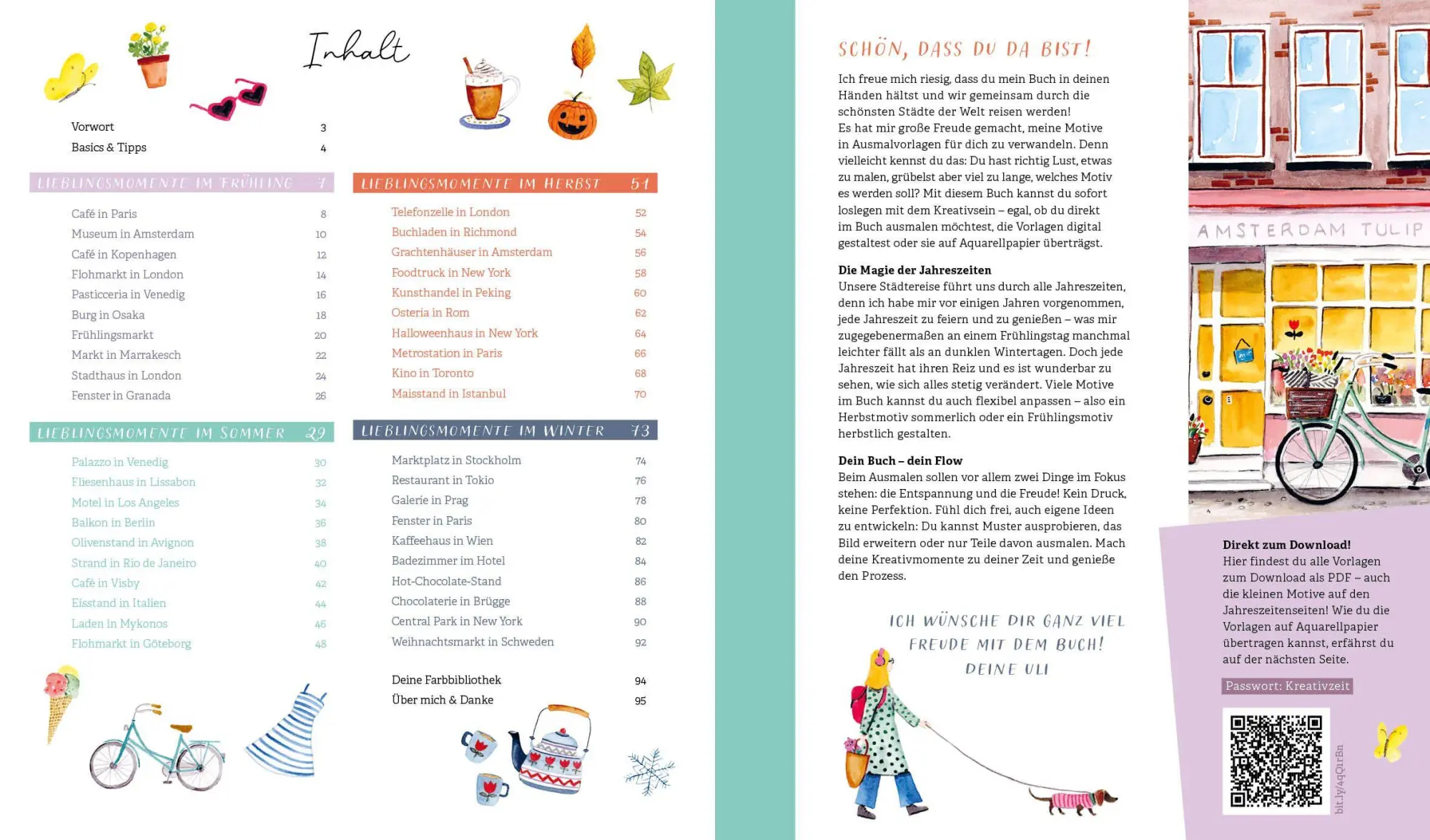 Bild: 9783745932430 | Colour in the city - Mein urbanes Ausmalbuch | Ulrike Steffen | Buch