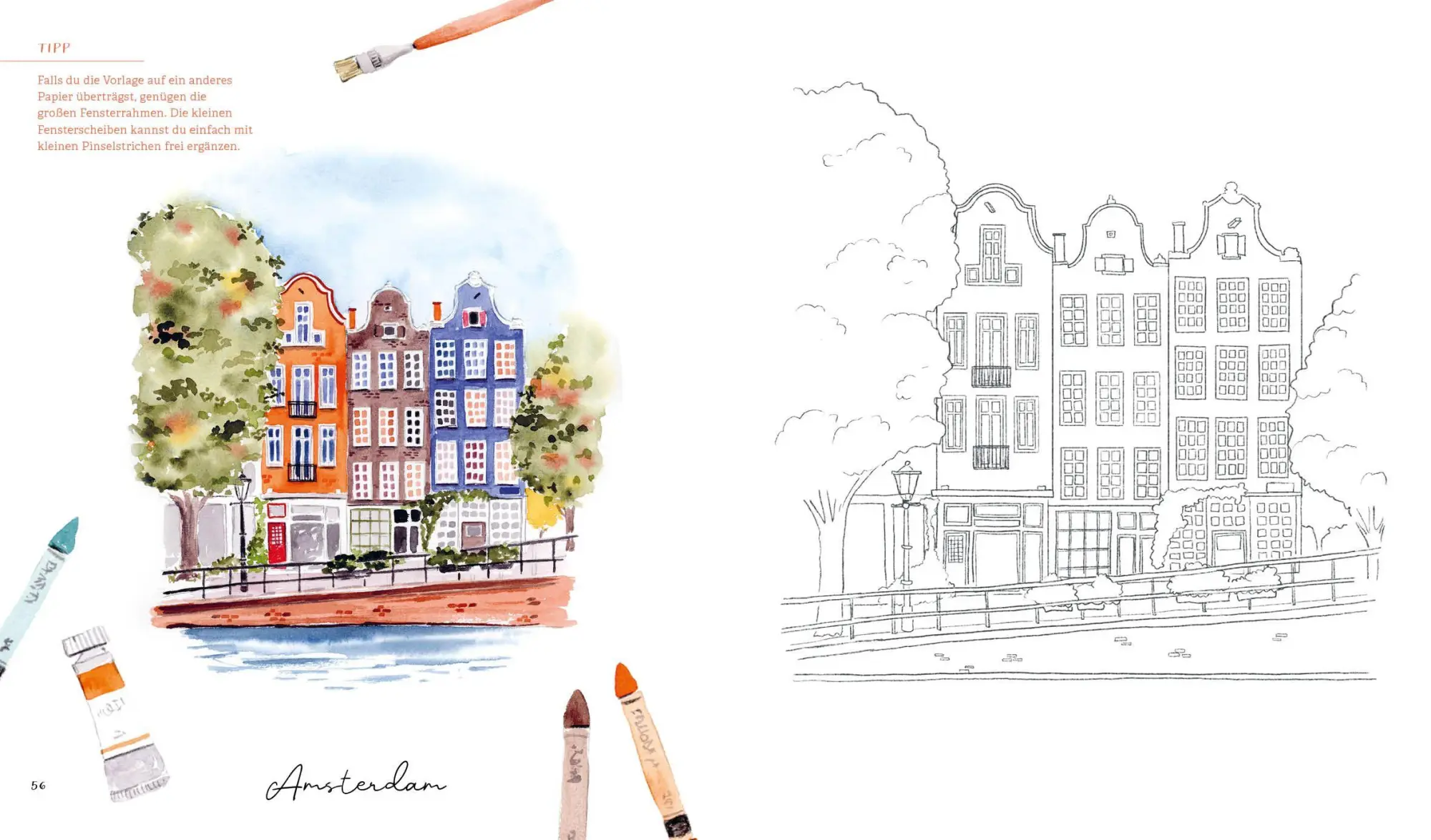 Bild: 9783745932430 | Colour in the city - Mein urbanes Ausmalbuch | Ulrike Steffen | Buch