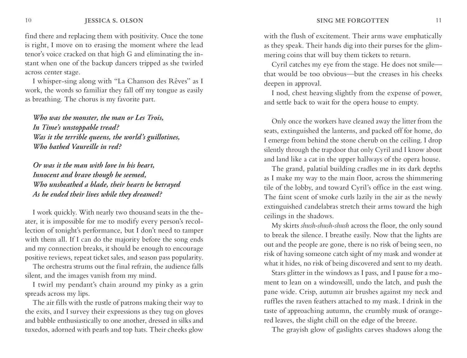 Bild: 9780008592530 | Sing Me Forgotten | Jessica S. Olson | Taschenbuch | Englisch | 2023