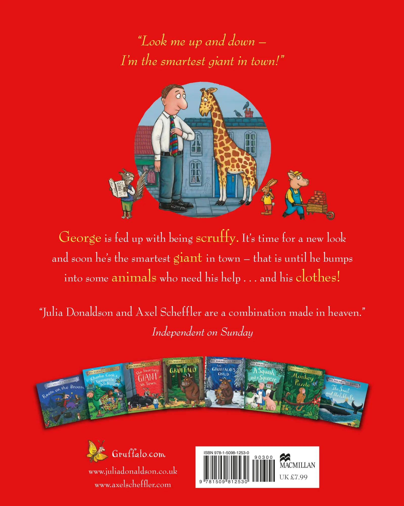 Bild: 9781509812530 | The Smartest Giant in Town | Julia Donaldson | Taschenbuch | 32 S.
