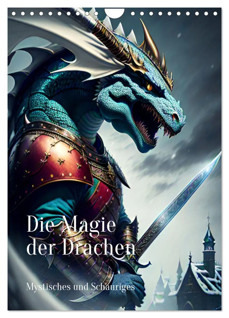 Cover: 9783516302530 | Die Magie der Drachen - Mystisches und Schauriges (Wandkalender...
