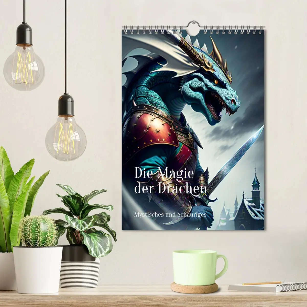 Bild: 9783516302530 | Die Magie der Drachen - Mystisches und Schauriges (Wandkalender...