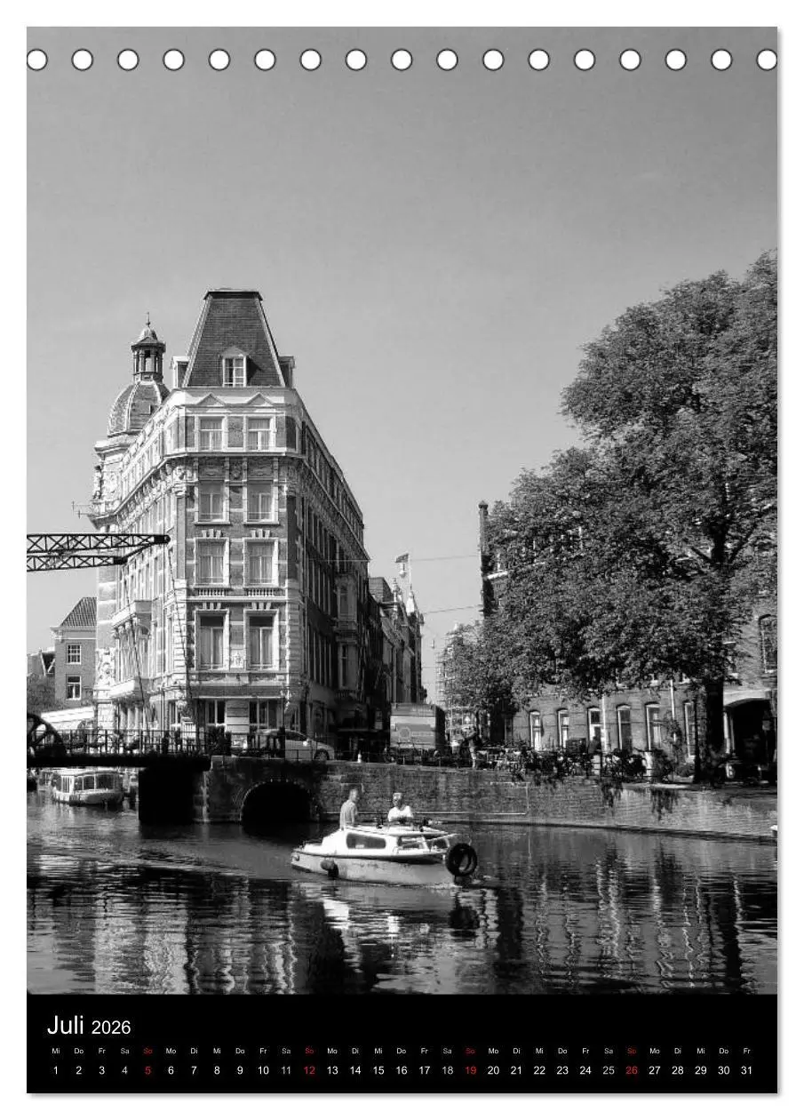Bild: 9783516472530 | Metropole Amsterdam (Tischkalender 2026 DIN A5 hoch), CALVENDO...