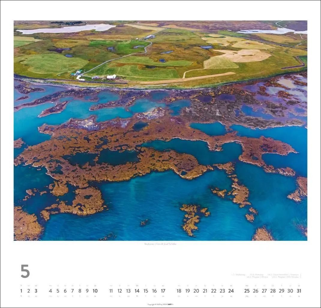 Bild: 9783839902530 | Island Kalender 2026 - Insel aus Feuer und Eis | Josef Schäfer | 14 S.
