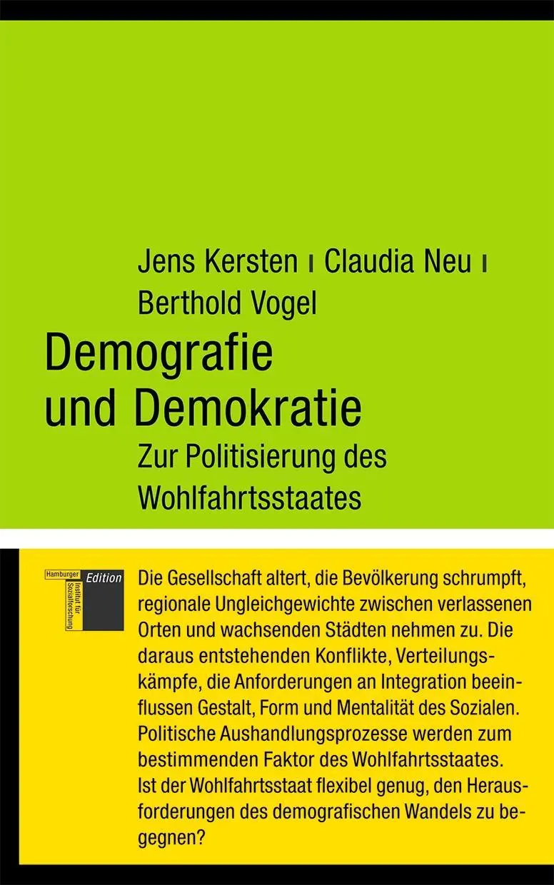 Cover: 9783868542530 | Demografie und Demokratie | Zur Politisierung des Wohlfahrtsstaates