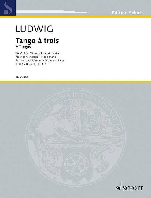 Cover: 9790001172530 | Tango à trois | Peter Ludwig | Buch | 64 S. | Deutsch | 2011