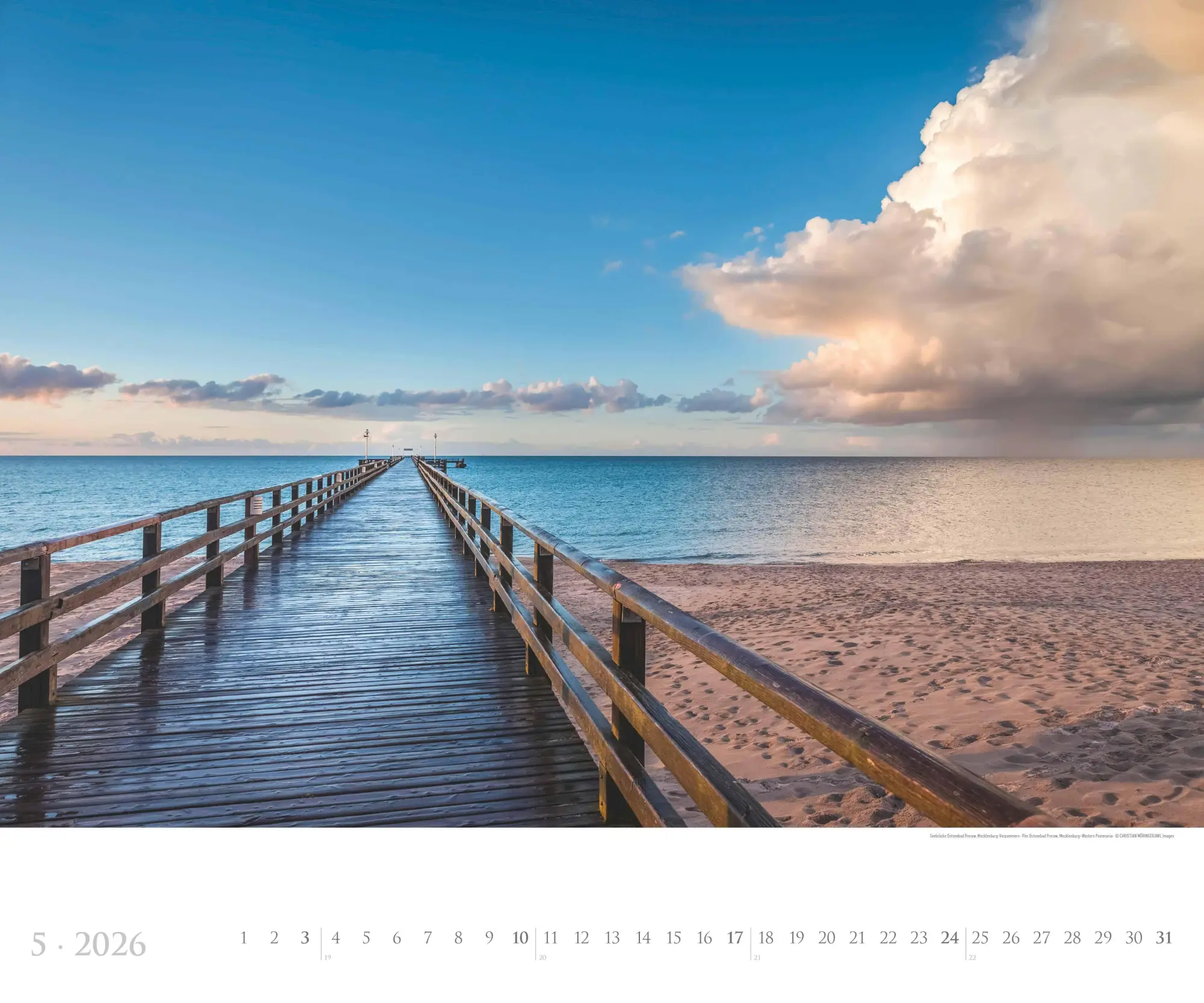 Bild: 4069095002630 | Deutsche Küsten 2026 - Bildkalender XXL 60x50 cm - hochwertiger...
