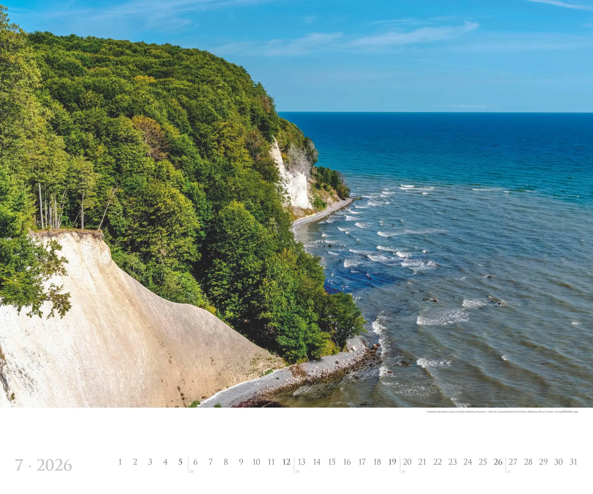 Bild: 4069095002630 | Deutsche Küsten 2026 - Bildkalender XXL 60x50 cm - hochwertiger...