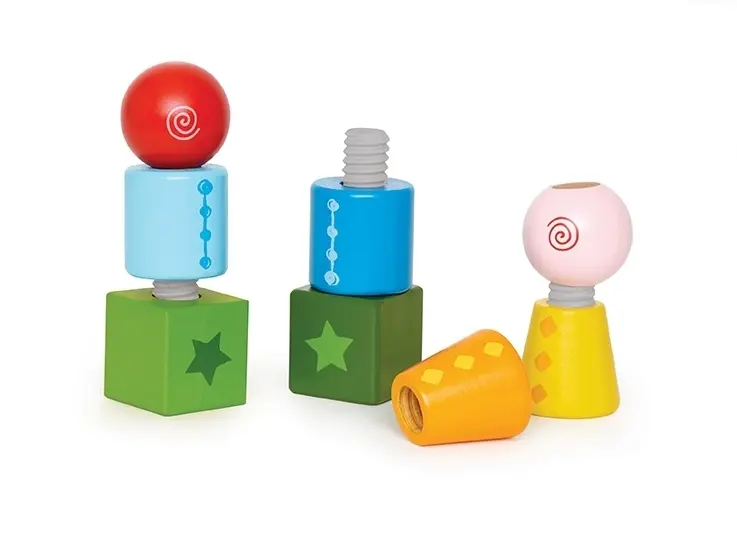 Bild: 6943478002630 | Hape Schraubklötze | E0416 | 2018 | Toynamics Europe