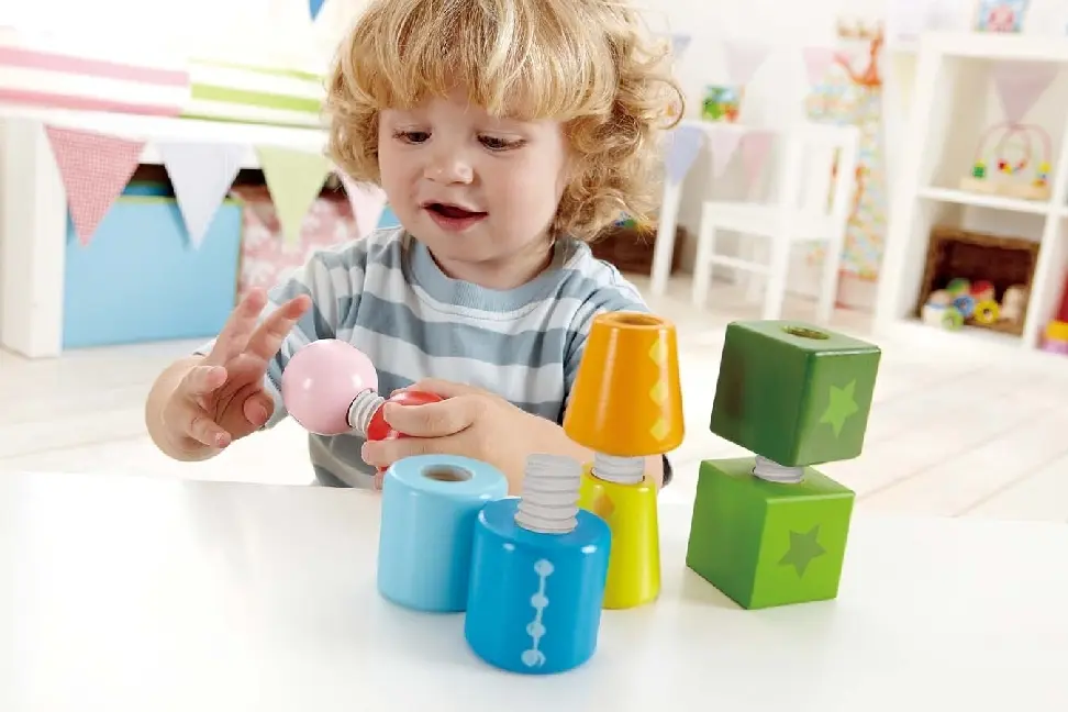 Bild: 6943478002630 | Hape Schraubklötze | E0416 | 2018 | Toynamics Europe