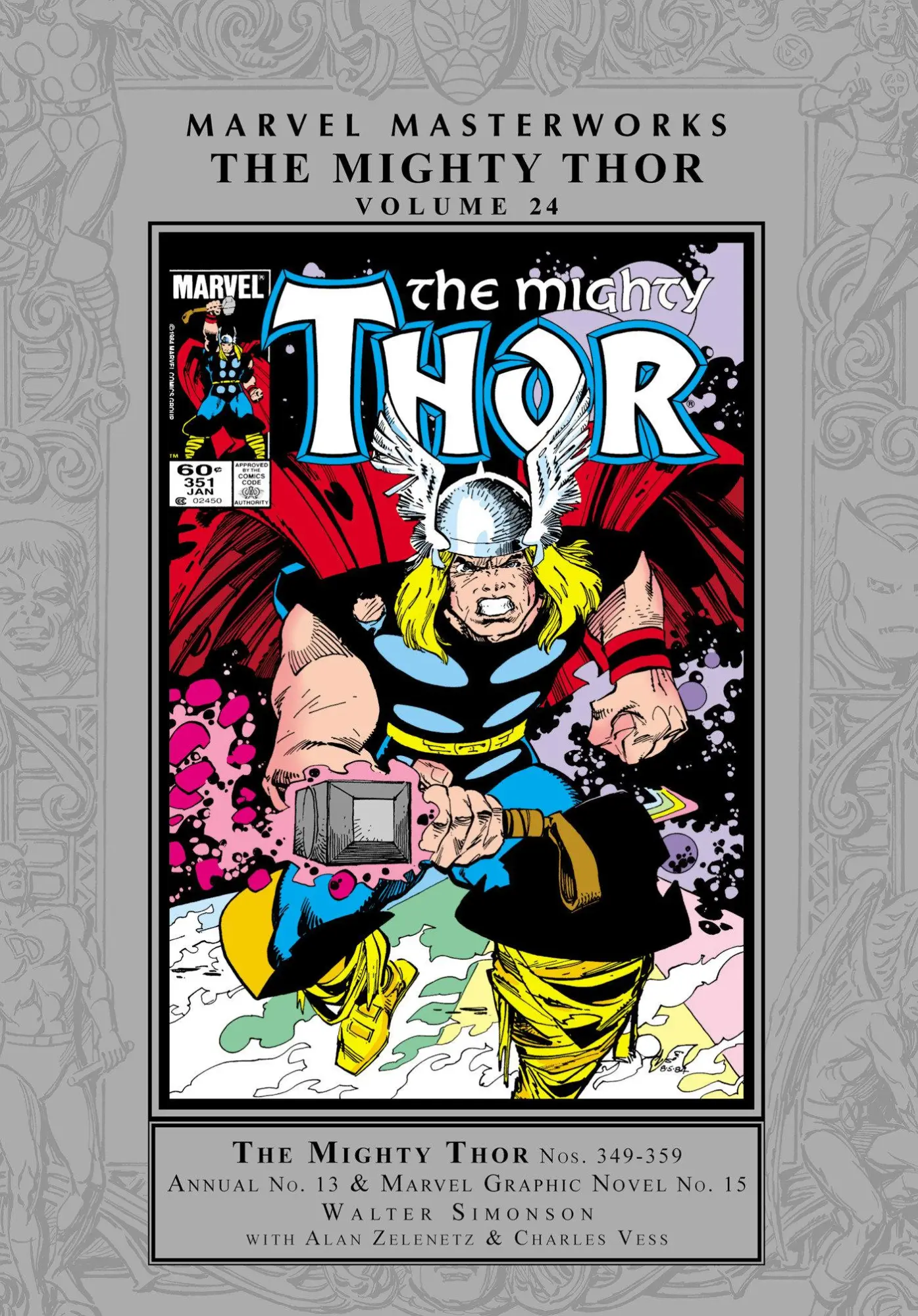 Cover: 9781302962630 | Marvel Masterworks: The Mighty Thor Vol. 24 | Walt Simonson (u. a.)