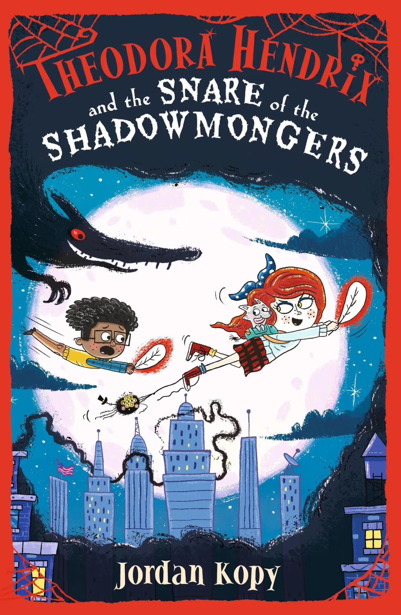 Cover: 9781406392630 | Theodora Hendrix and the Snare of the Shadowmongers | Jordan Kopy