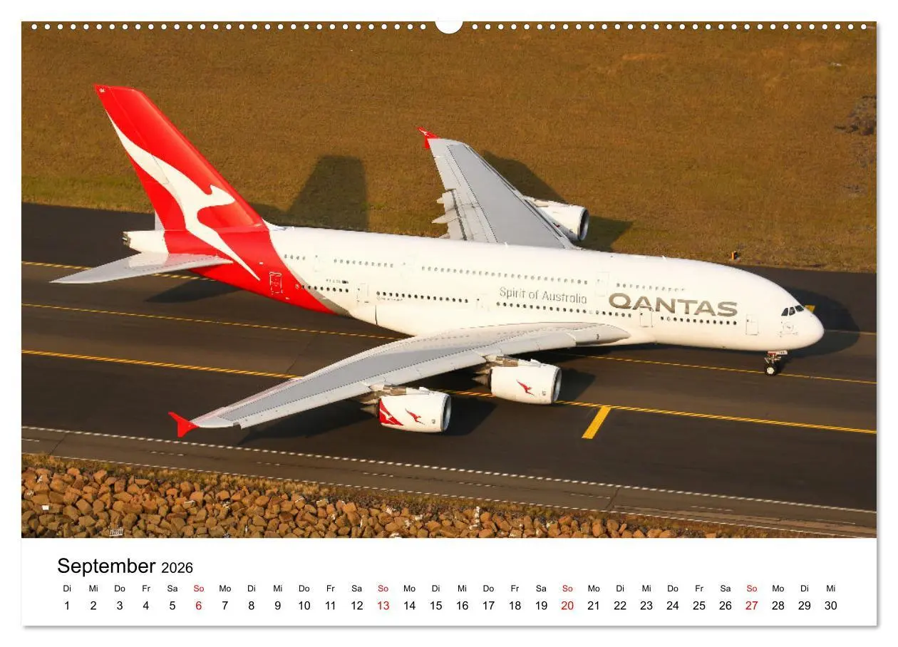 Bild: 9783457442630 | Airbus A380 Superjumbo 2026 (hochwertiger Premium Wandkalender 2026...