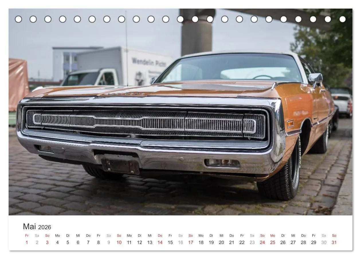 Bild: 9783516082630 | Amerikanische Oldtimer - Vintage US Cars auf Hamburgs Straßen...